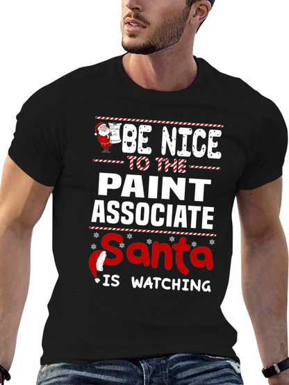 Funny Christmas Paint Associate T-Shirt