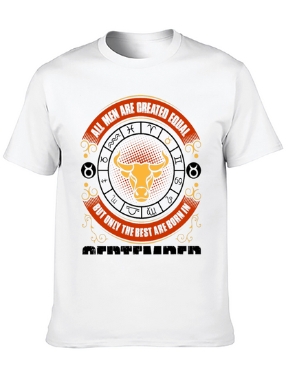 Taurus Zodiac Tee - All Men Are Created Equal