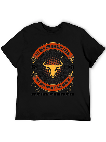 Taurus Zodiac Tee - All Men Are Created Equal