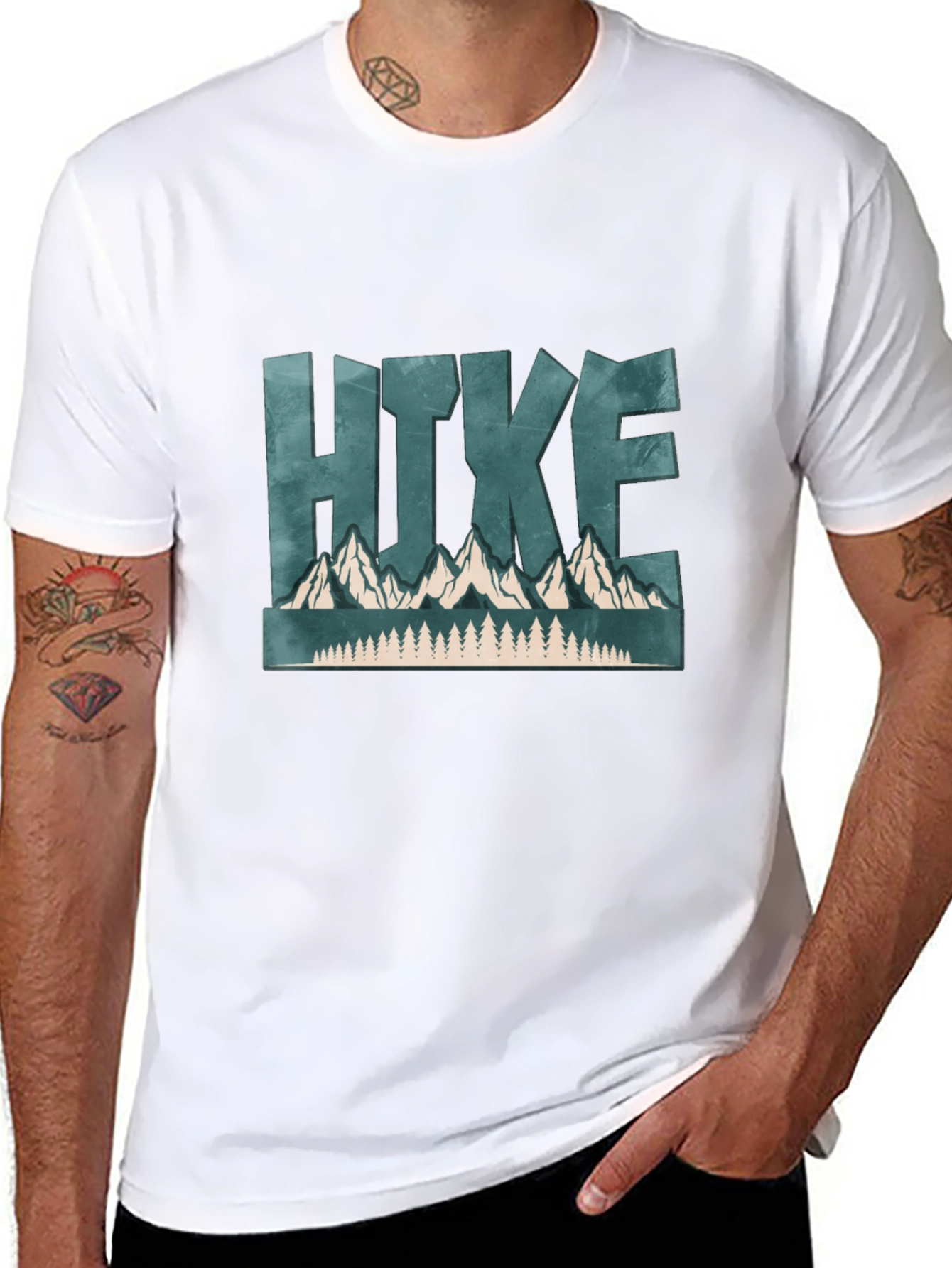 Hike Mountain Graphic T-Shirt - Adventure Ready