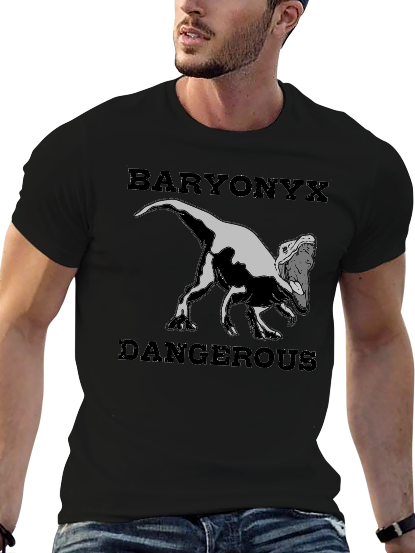 Baryonyx Dinosaur Graphic T-Shirt