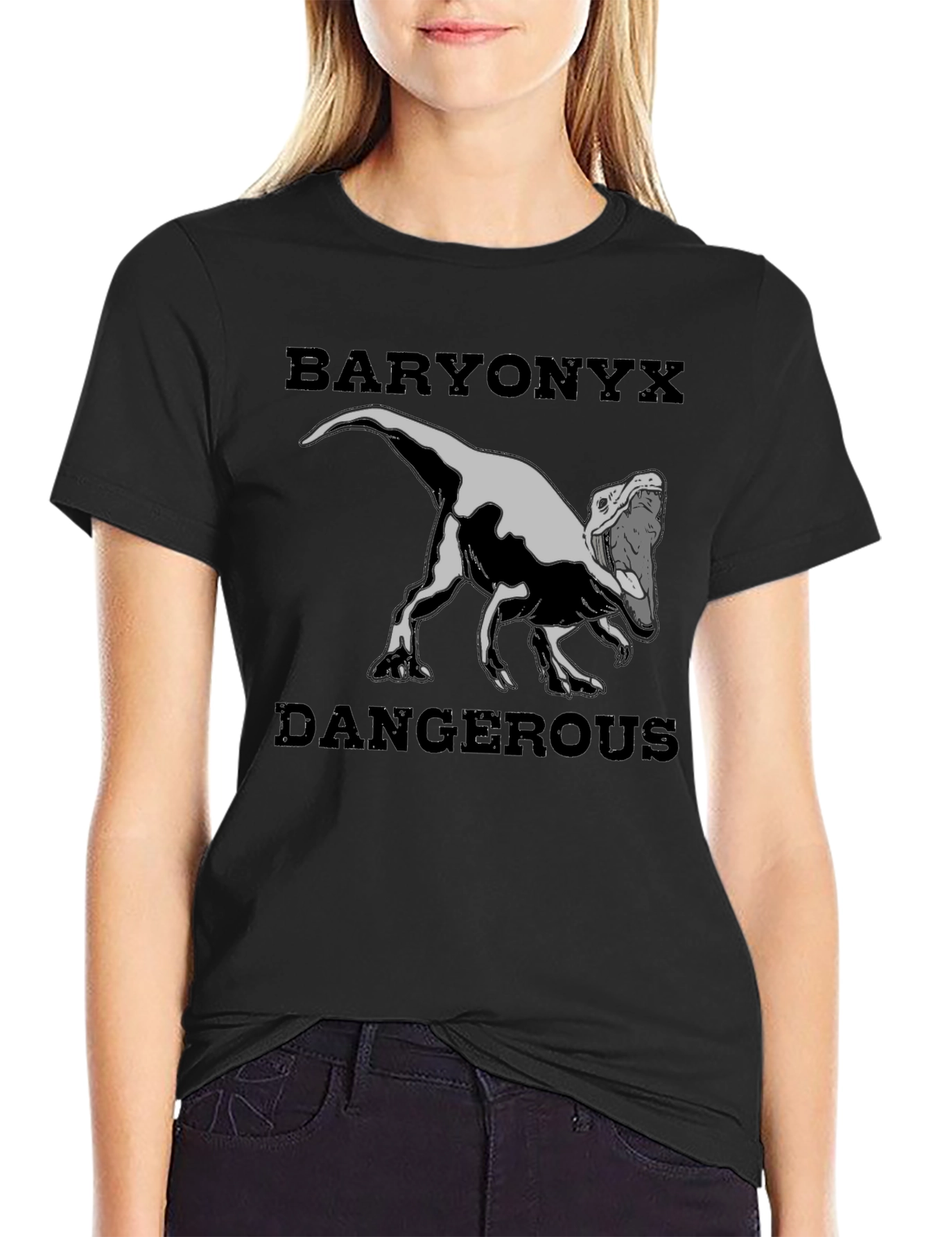 Baryonyx Dinosaur Graphic T-Shirt