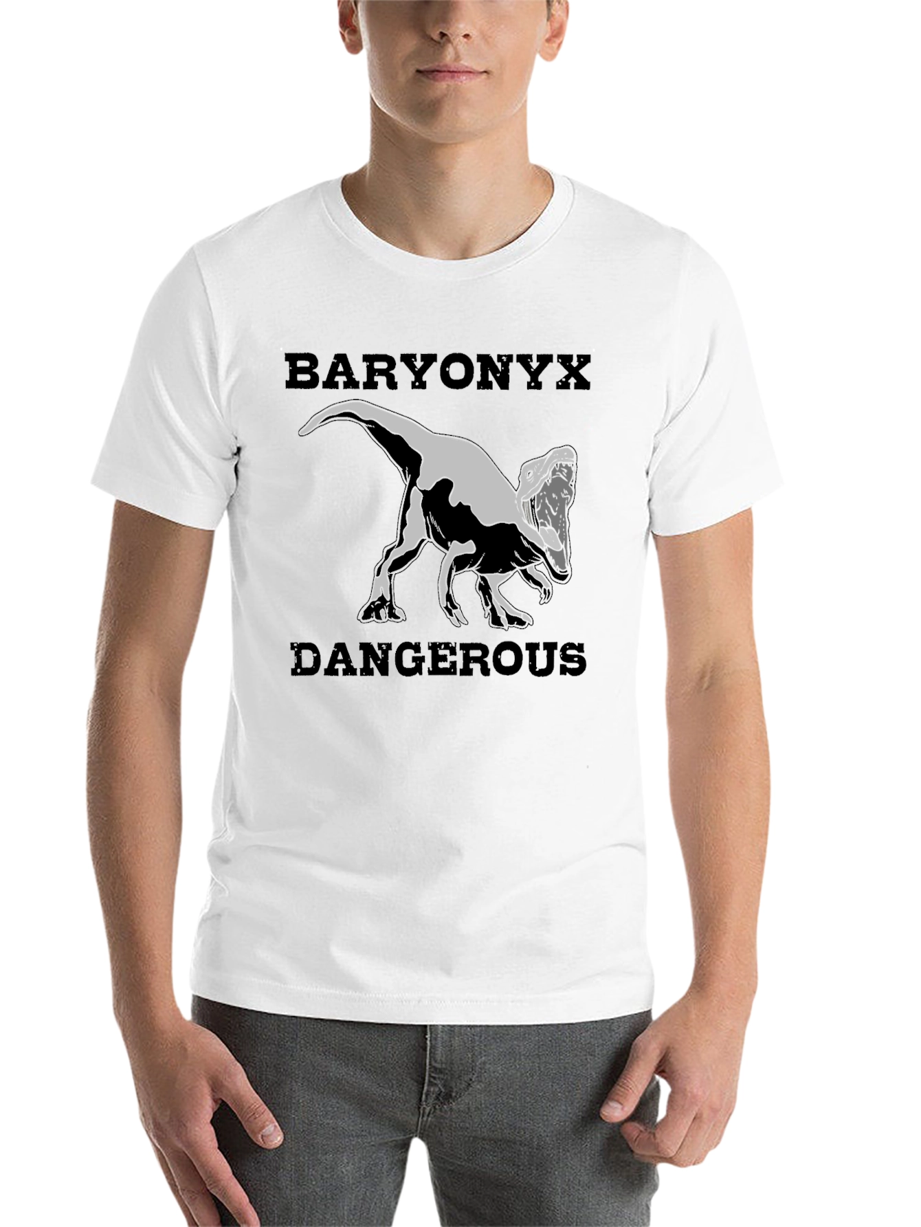 Baryonyx Dinosaur Graphic T-Shirt