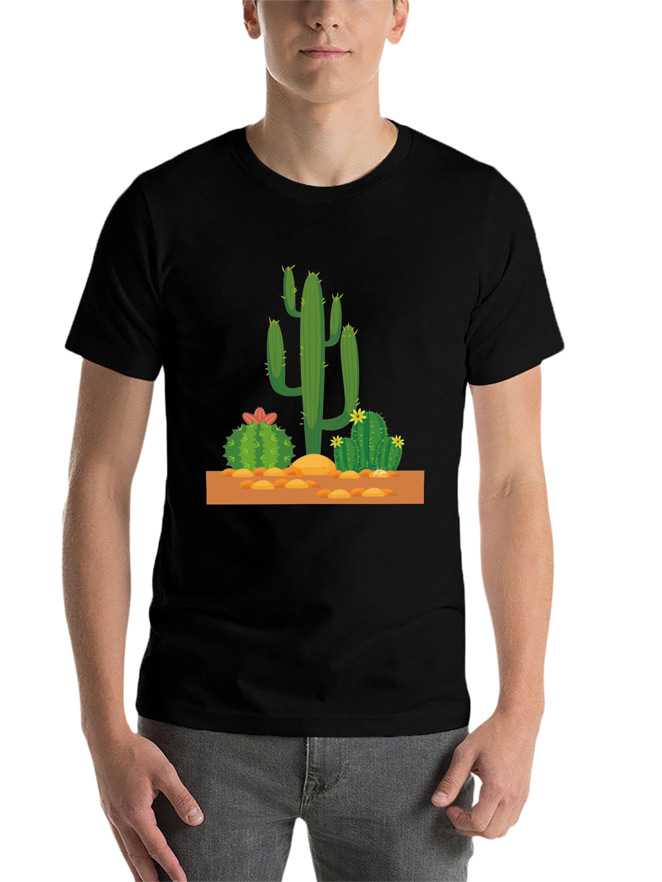 Cactus Graphic Tee - Desert Style