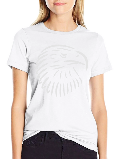 Black Eagle Head Graphic T-Shirt