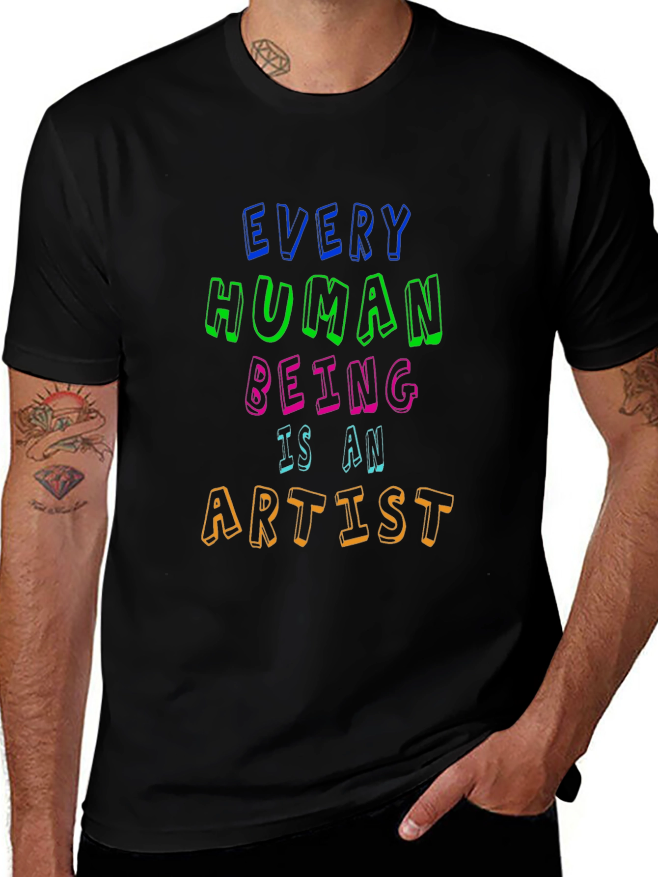 Every Human Being Is An Artist Tee