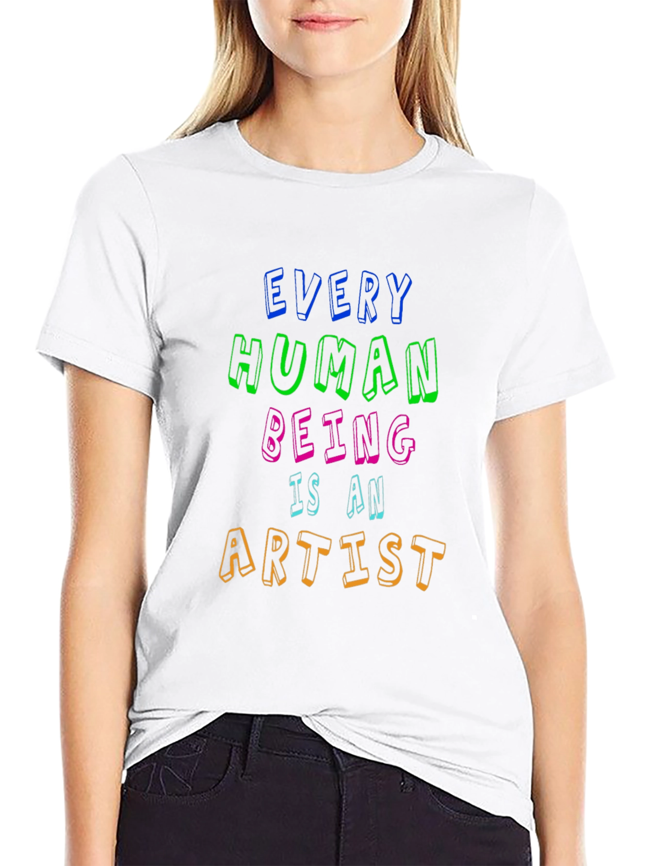 Every Human Being Is An Artist Tee