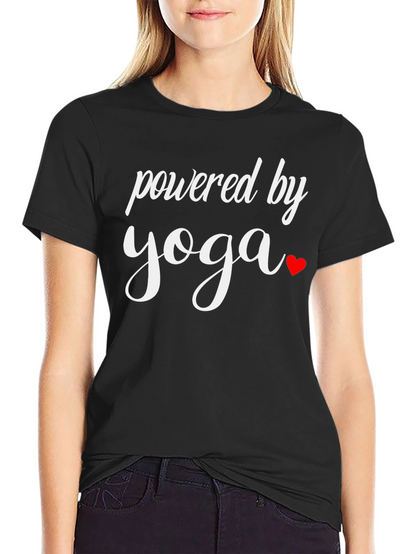 Powered by Yoga T-Shirt -  Comfortable Fit