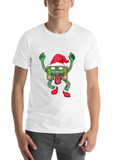 Holiday Cassette Zombie Graphic Tee