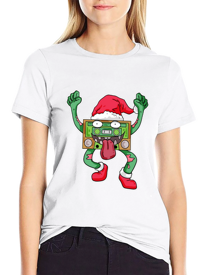 Holiday Cassette Zombie Graphic Tee