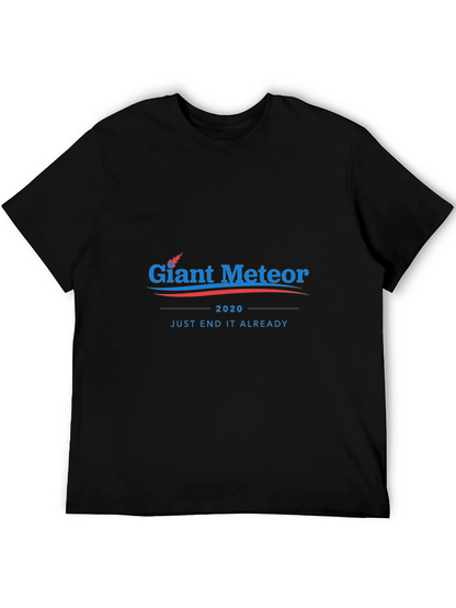 Giant Meteor 2020 Funny Graphic T-Shirt