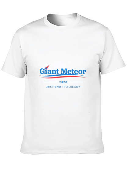 Giant Meteor 2020 Funny Graphic T-Shirt