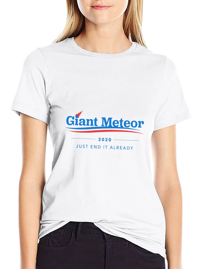 Giant Meteor 2020 Funny Graphic T-Shirt