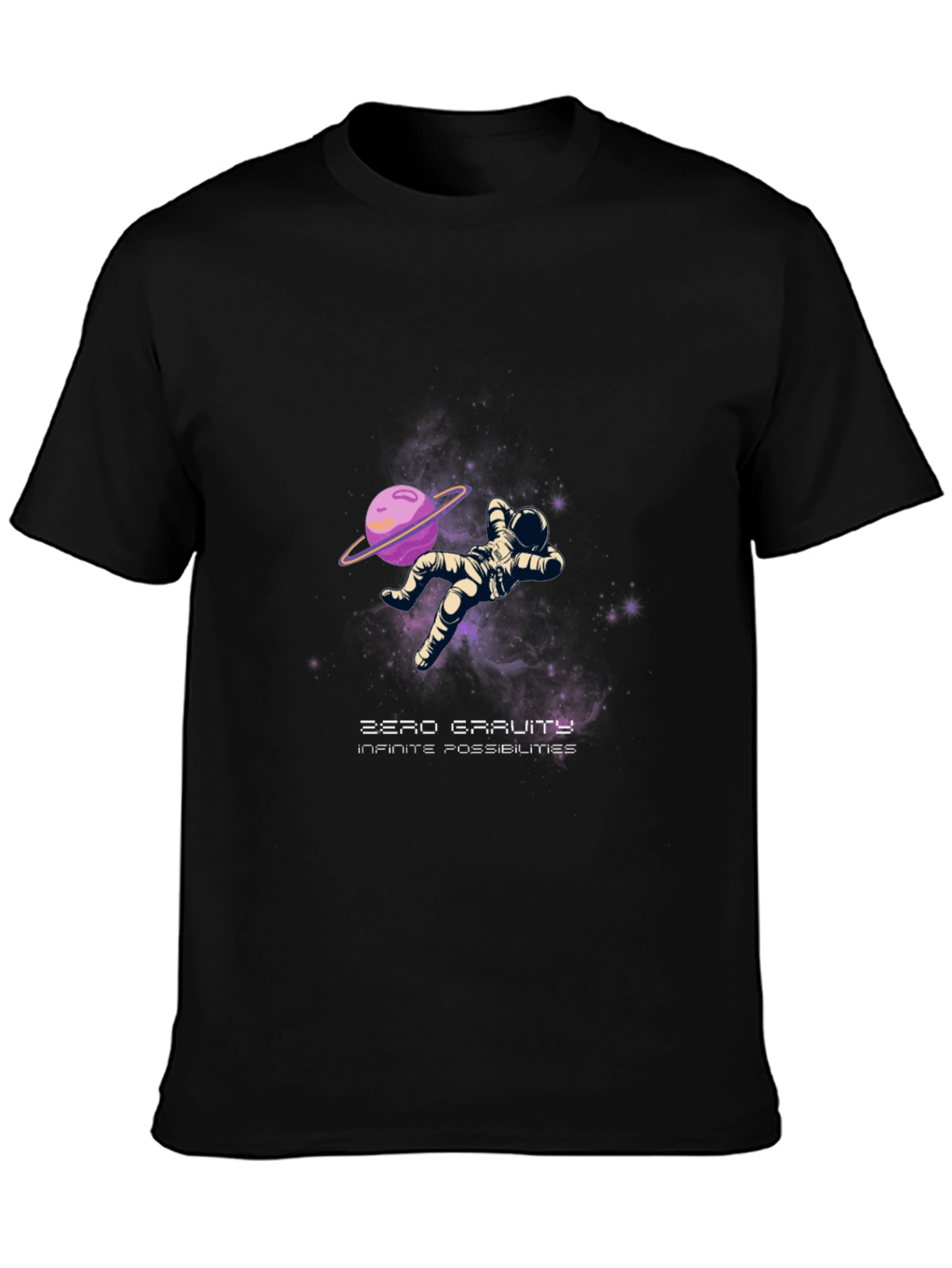 Zero Gravity Astronaut Graphic T-Shirt