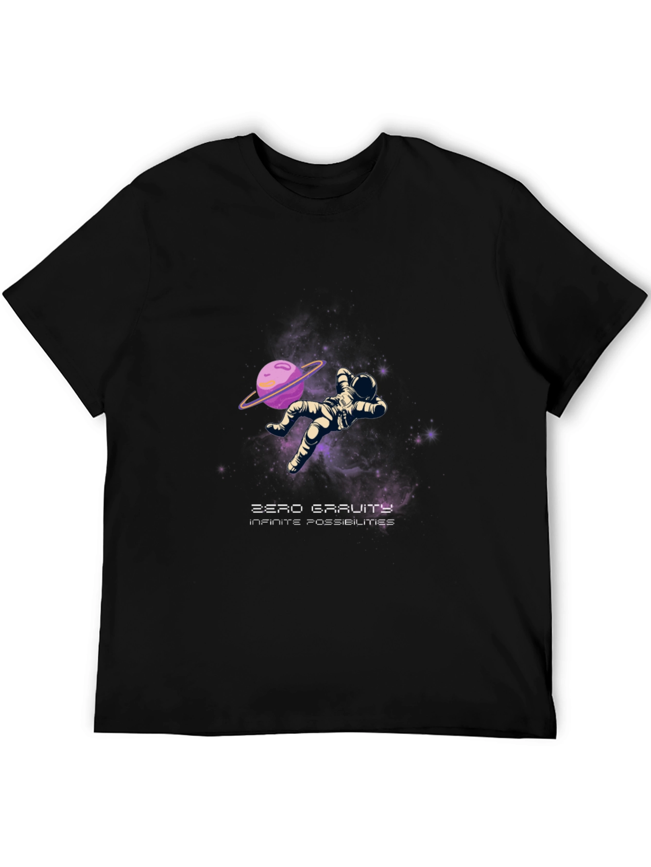 Zero Gravity Astronaut Graphic T-Shirt