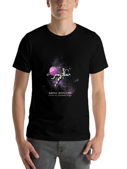 Zero Gravity Astronaut Graphic T-Shirt