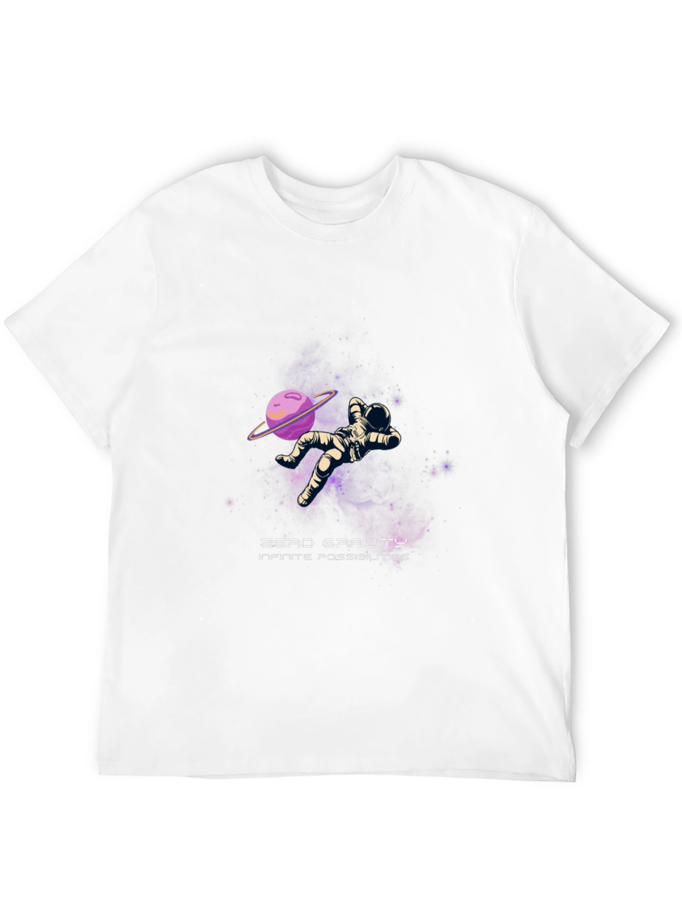 Zero Gravity Astronaut Graphic T-Shirt