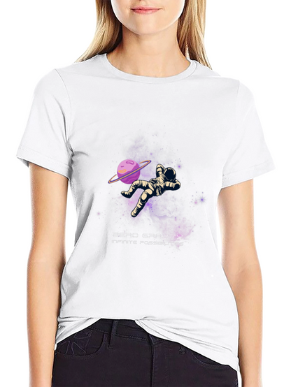 Zero Gravity Astronaut Graphic T-Shirt