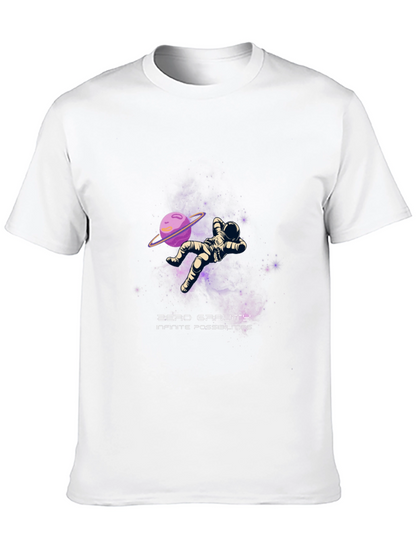 Zero Gravity Astronaut Graphic T-Shirt