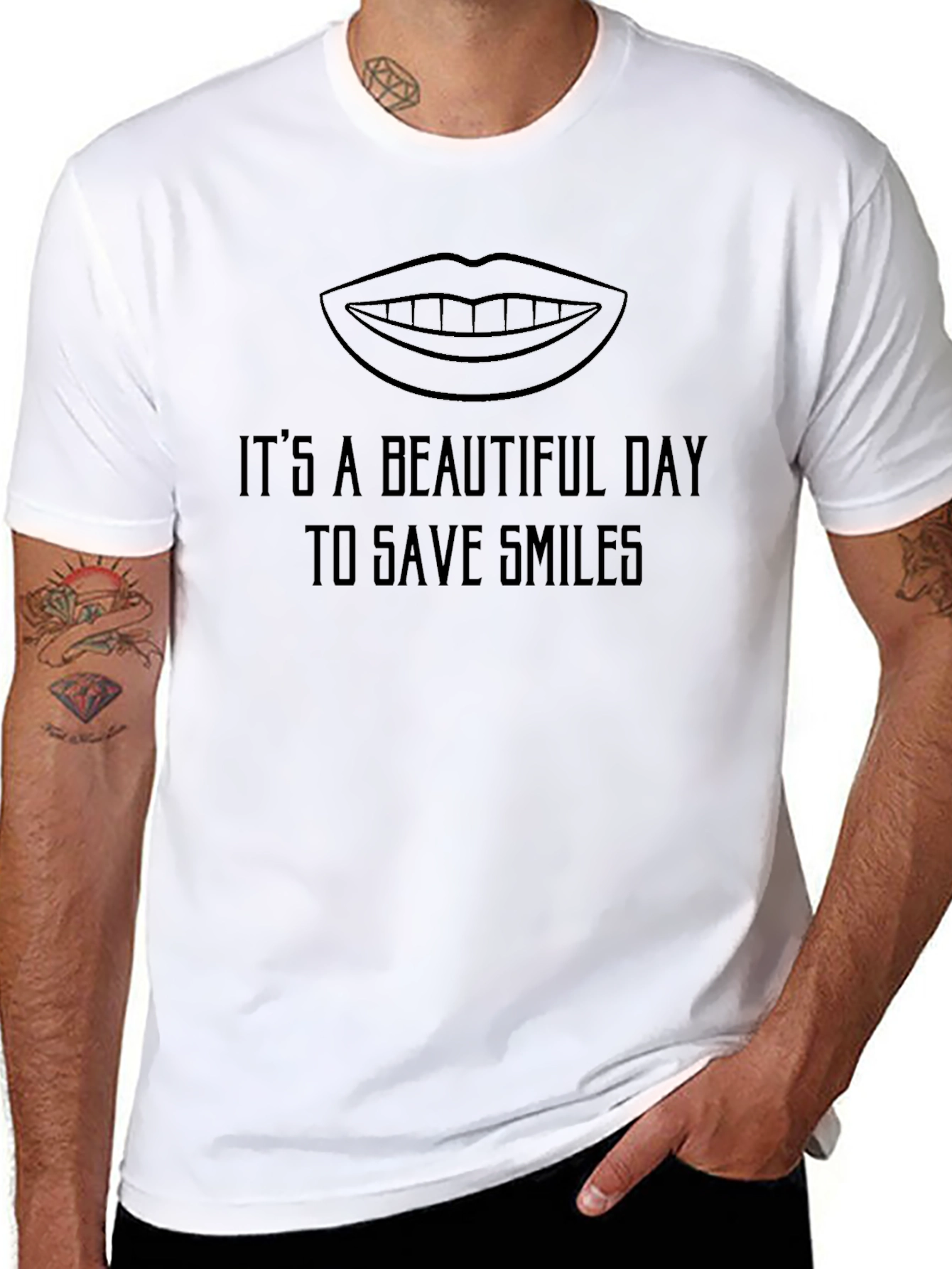 Its a Beautiful Day to Save Smiles Graphic Tee
