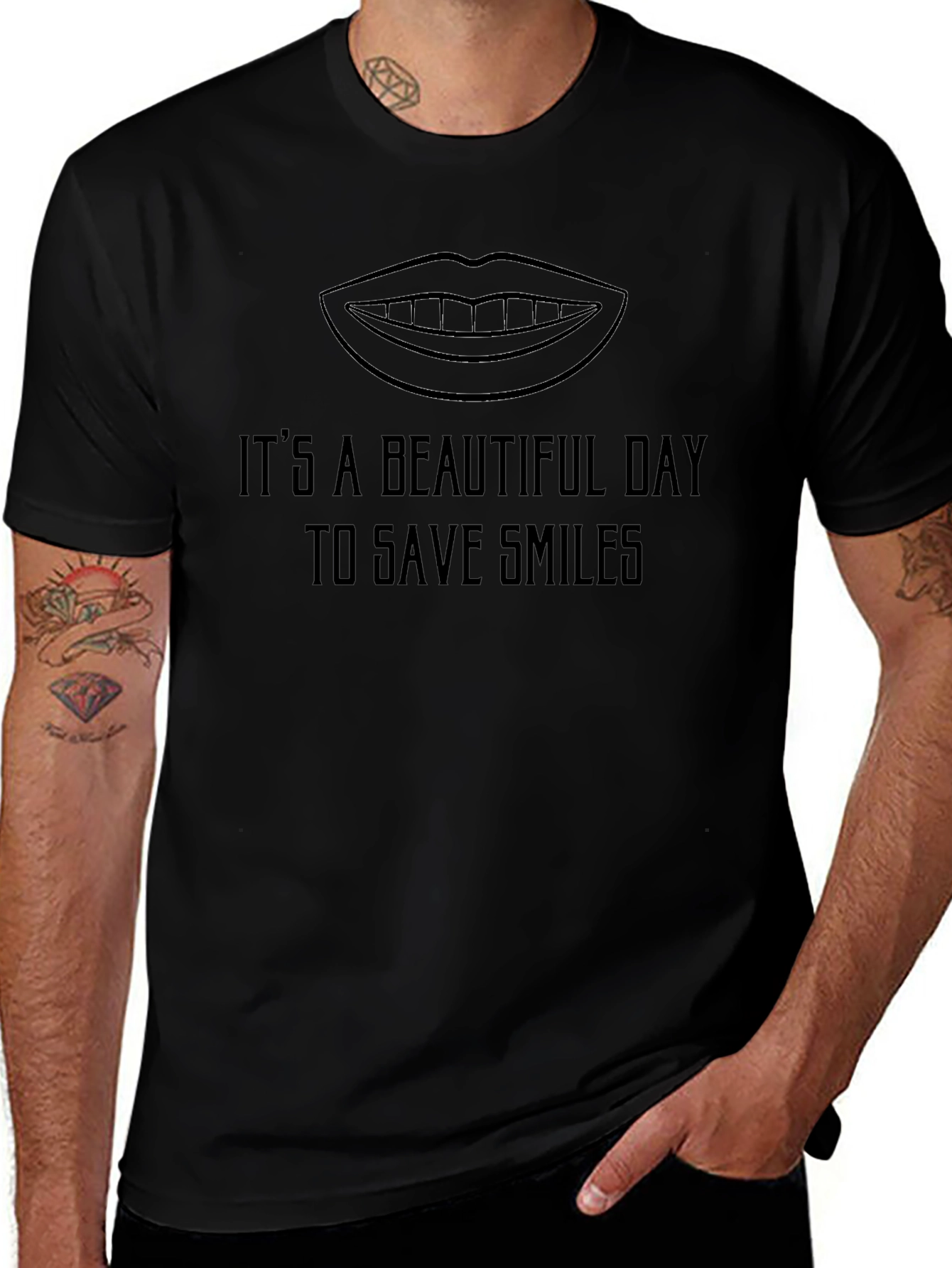 Its a Beautiful Day to Save Smiles Graphic Tee