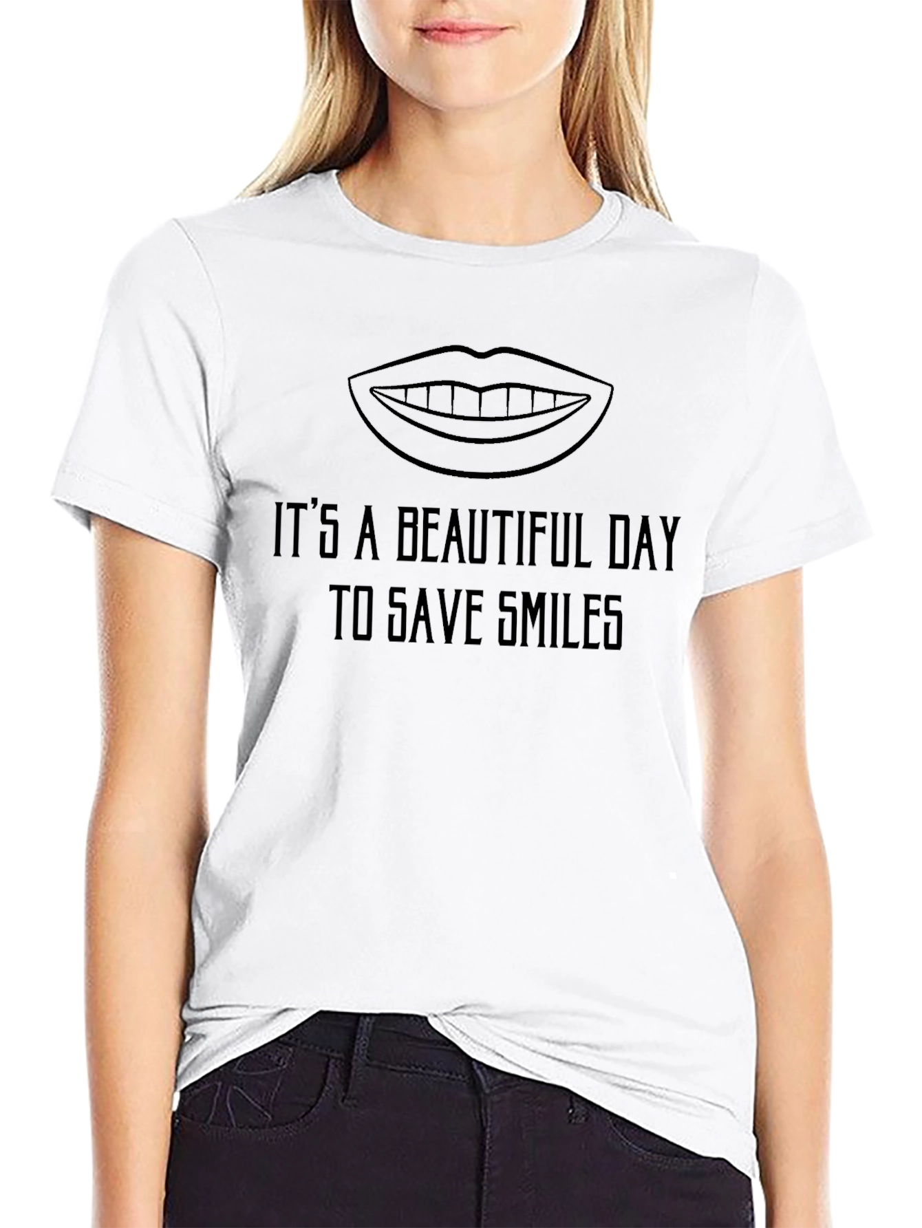 Its a Beautiful Day to Save Smiles Graphic Tee