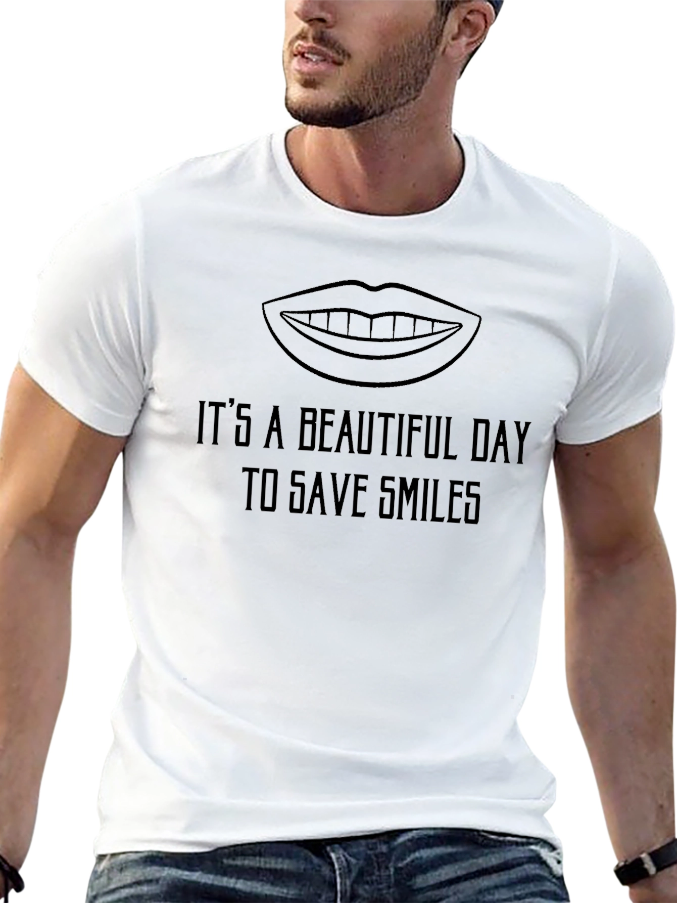 Its a Beautiful Day to Save Smiles Graphic Tee