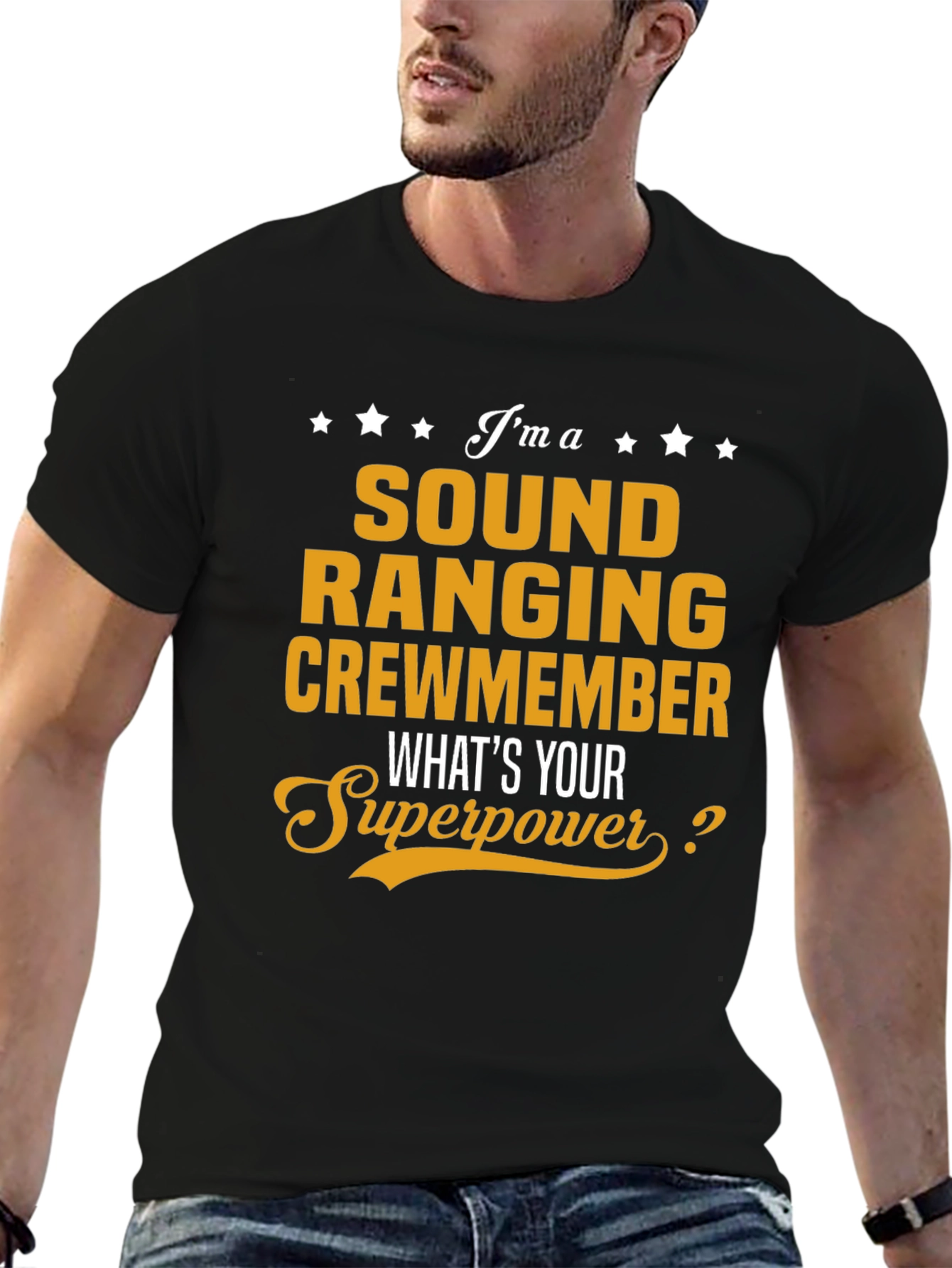 Sound Ranging Crewmember T-Shirt - Whats Your Superpower?