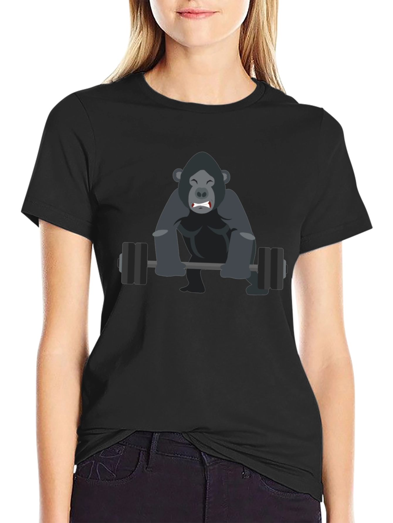 Gorilla Gym T-Shirt - Black