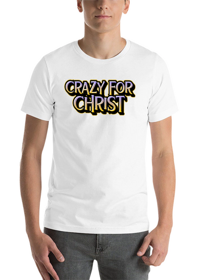 Crazy For Christ Graphic T-Shirt - Black