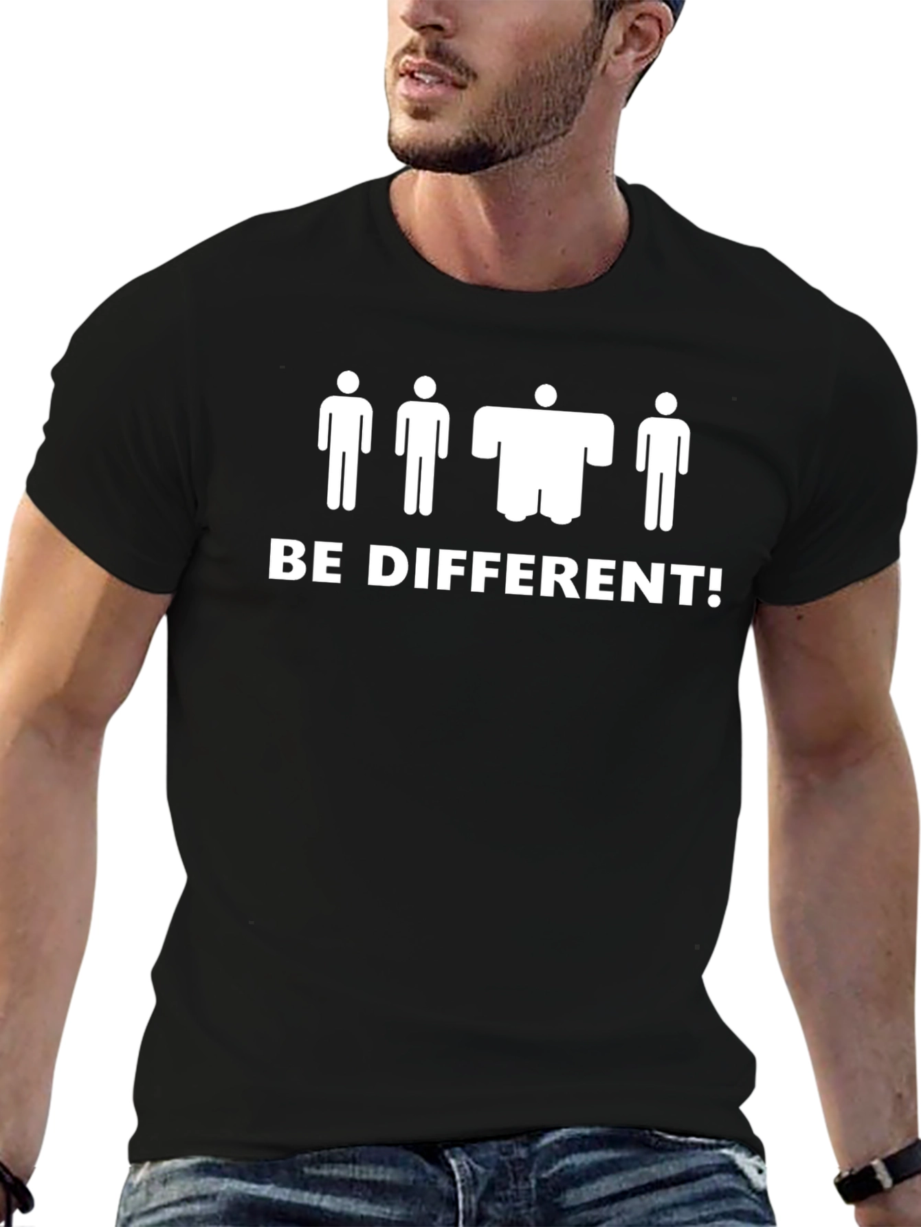 Be Different T-Shirt - Unique Statement Tee