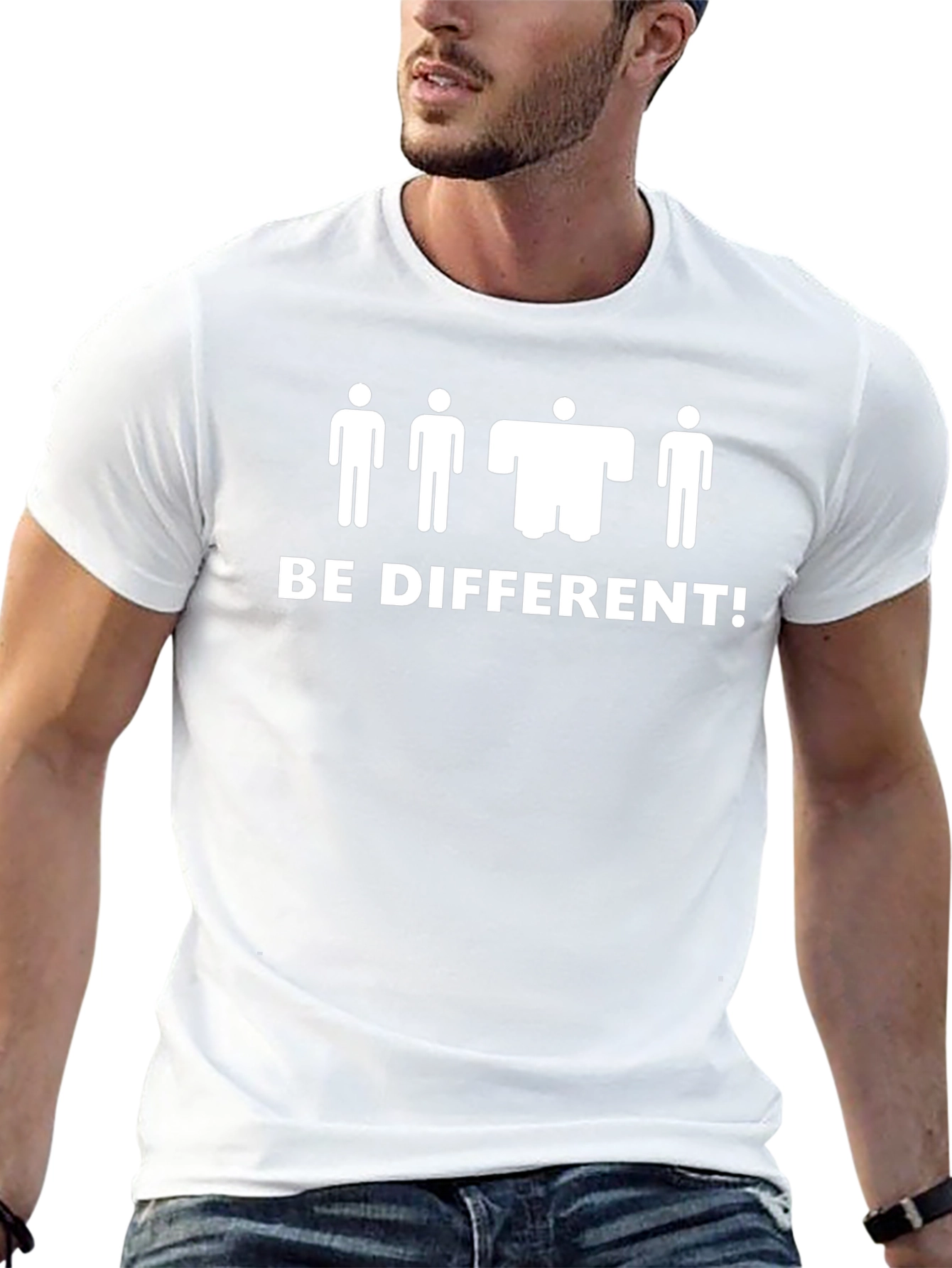 Be Different T-Shirt - Unique Statement Tee
