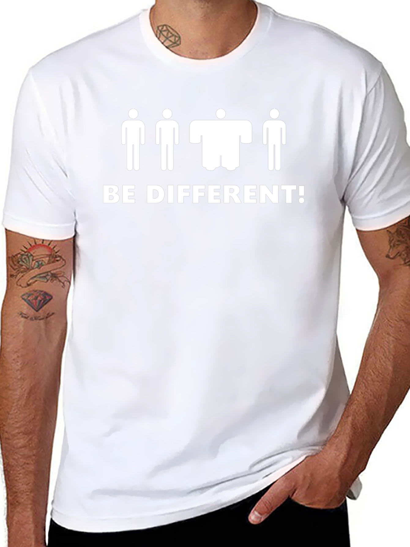 Be Different T-Shirt - Unique Statement Tee