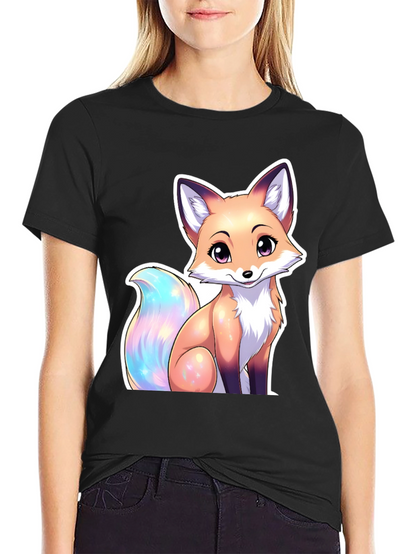 Cute Fox Graphic Tee - Stylish Animal Lover T-Shirt