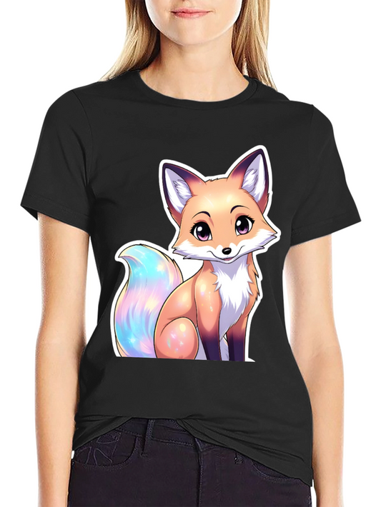 Cute Fox Graphic Tee - Stylish Animal Lover T-Shirt