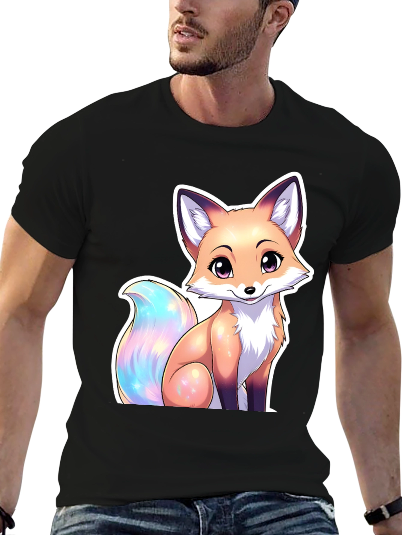 Cute Fox Graphic Tee - Stylish Animal Lover T-Shirt