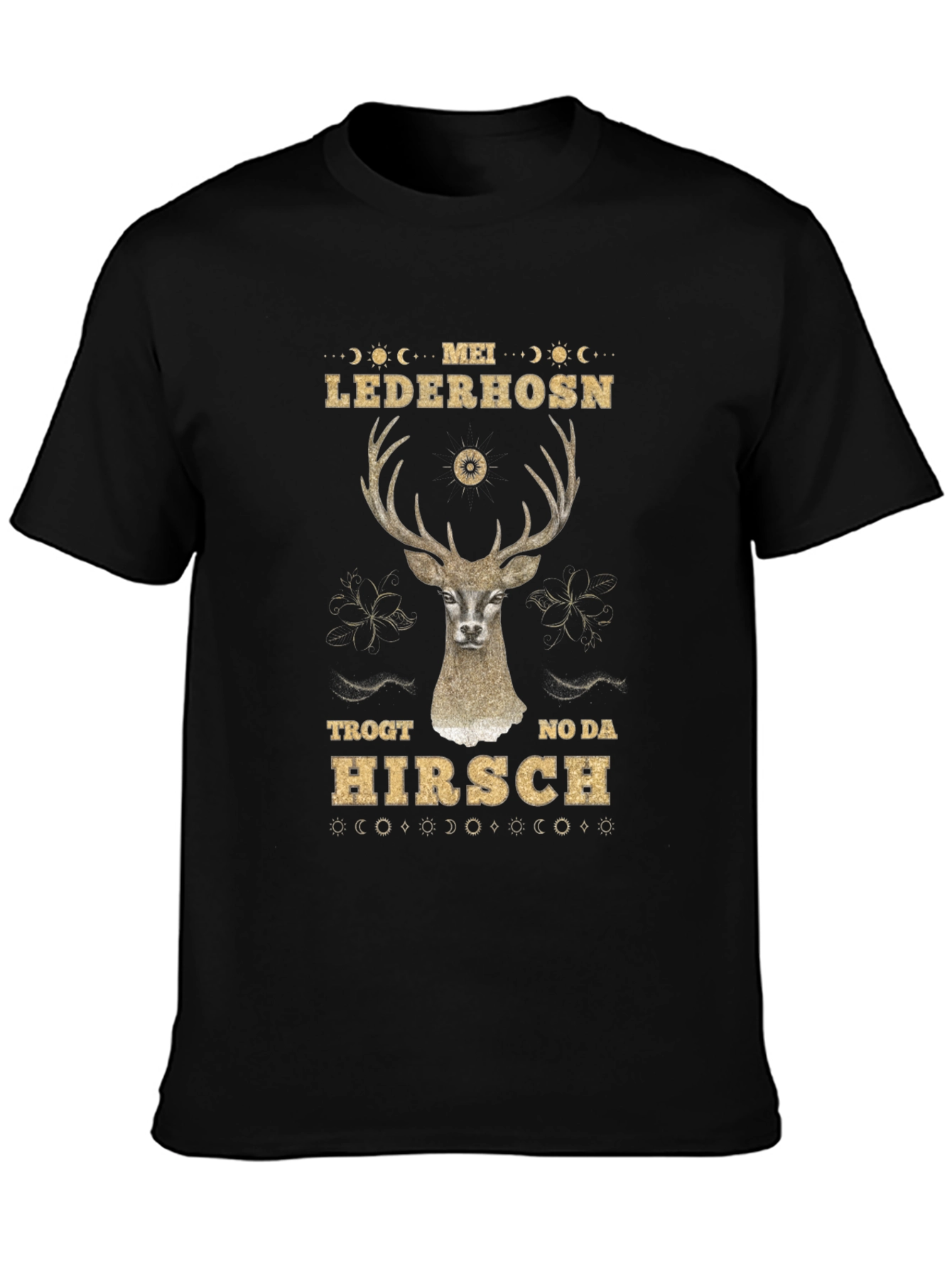 Mei Lederhosen Hirsch Graphic Tee