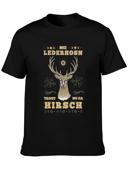 Mei Lederhosen Hirsch Graphic Tee
