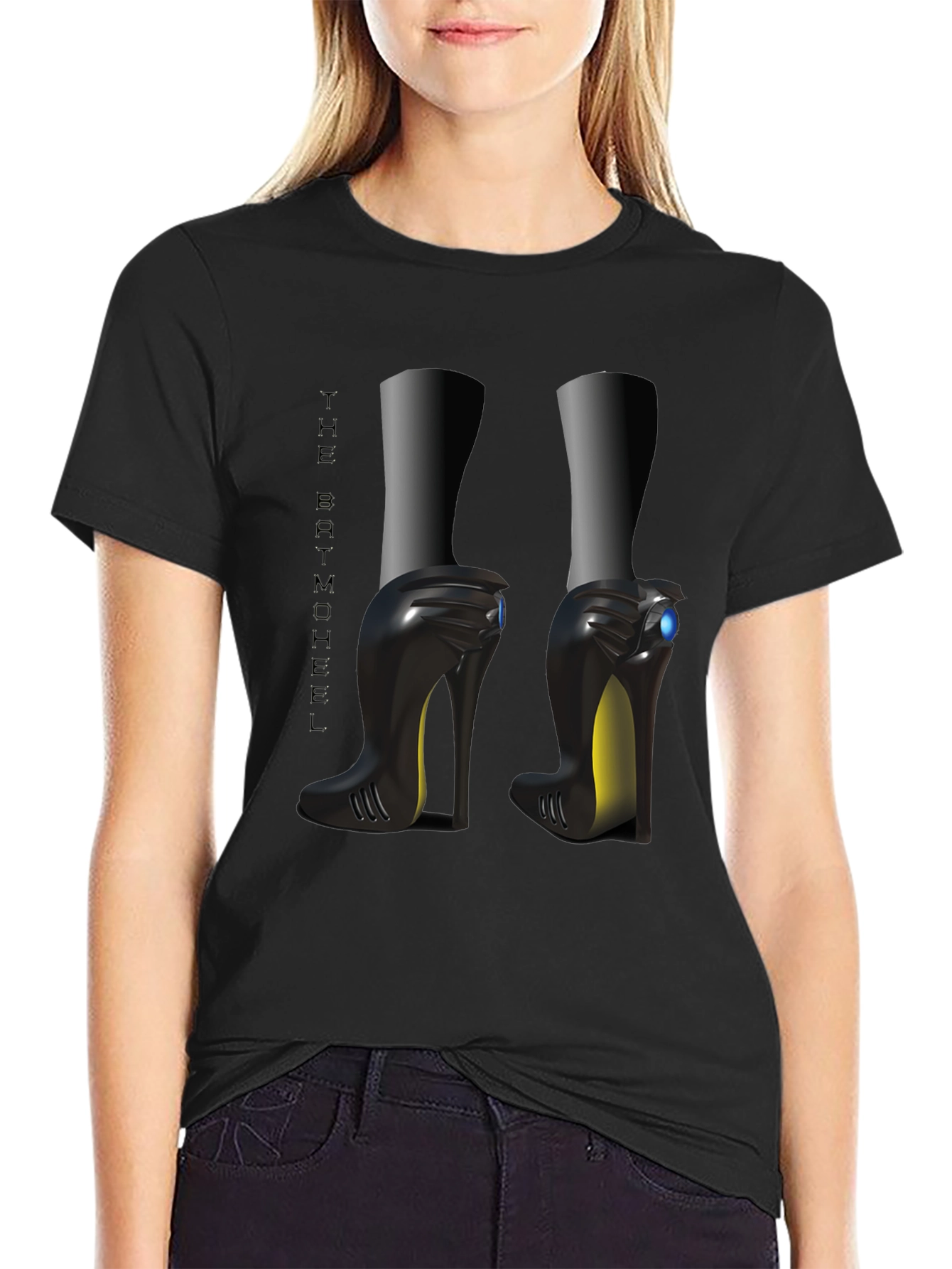 Futuristic High Heel Graphic Tee