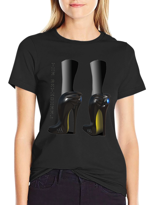 Futuristic High Heel Graphic Tee