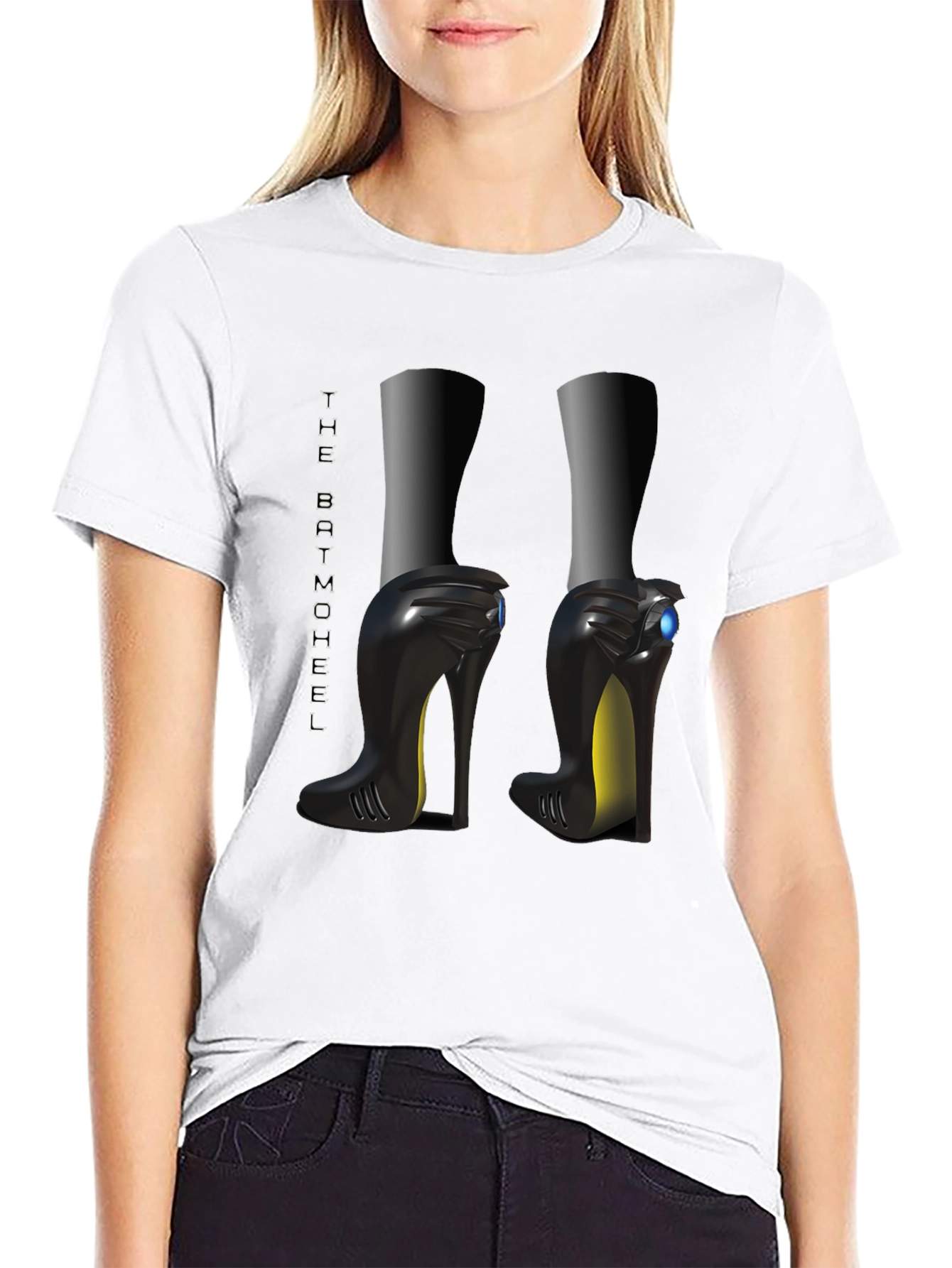 Futuristic High Heel Graphic Tee