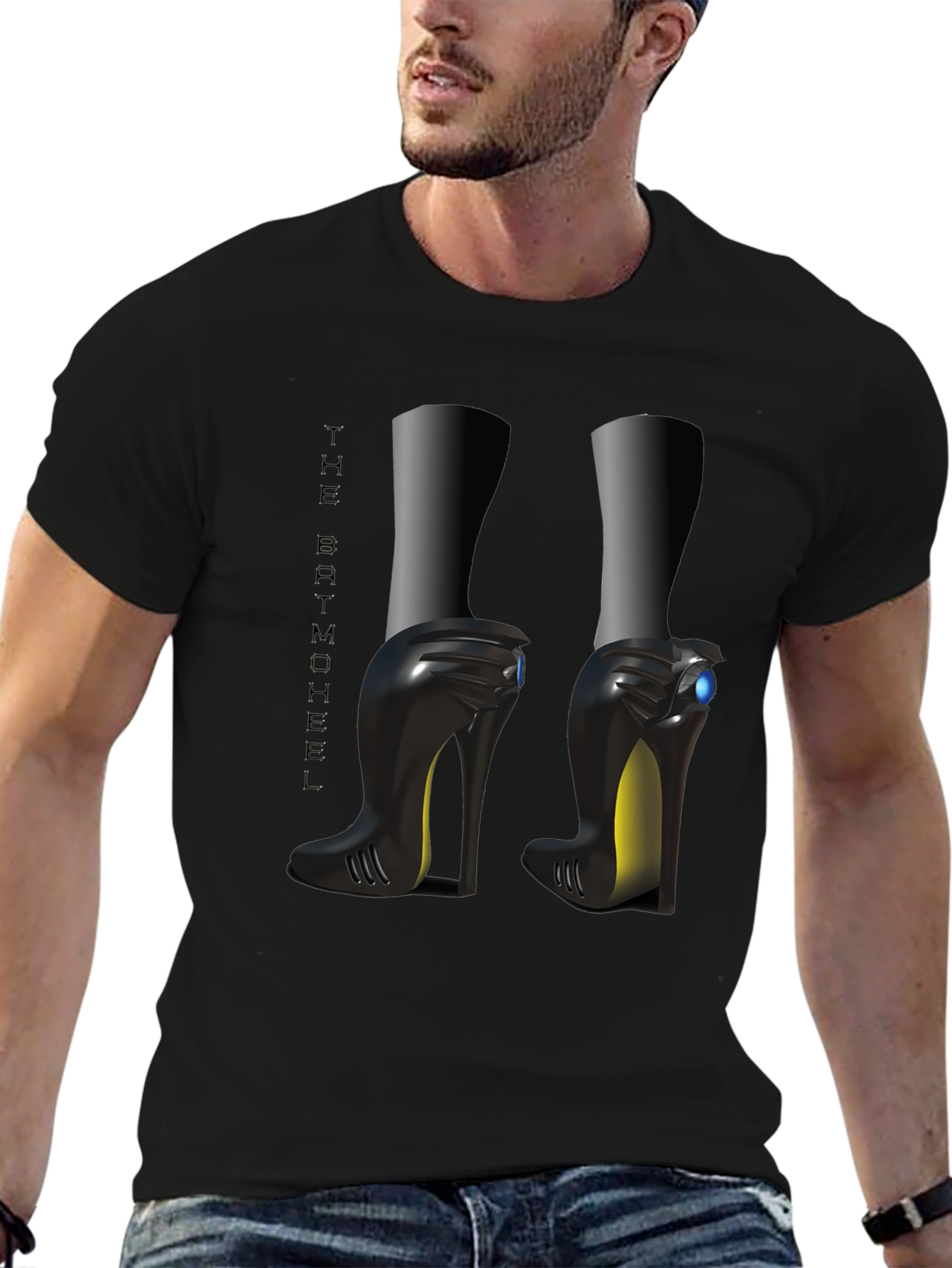 Futuristic High Heel Graphic Tee