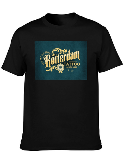 Rotterdam Tattoo Black Graphic Tee
