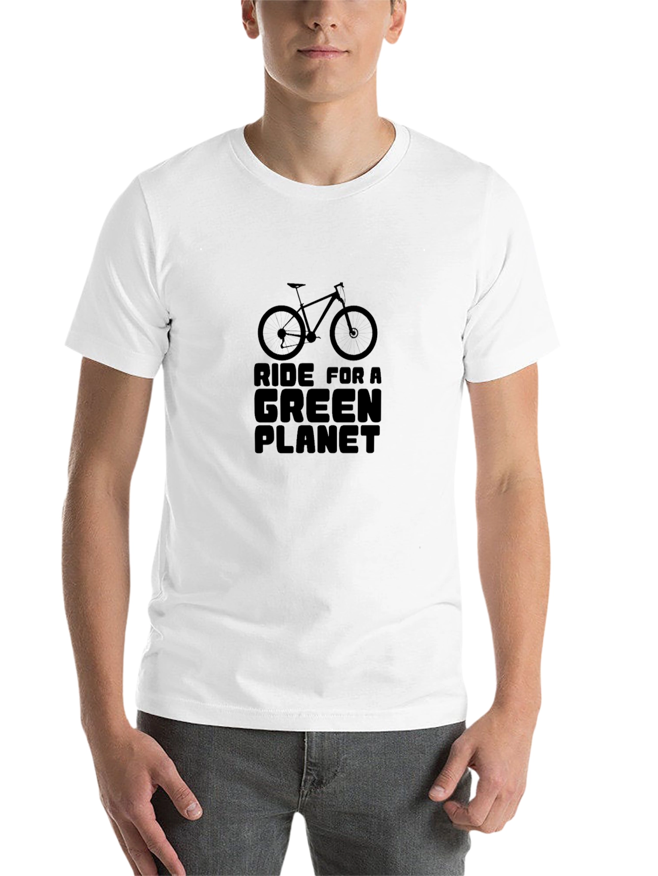 Ride for a Green Planet Graphic Tee