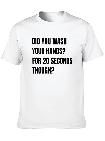 Wash Your Hands Tee - 20 Seconds