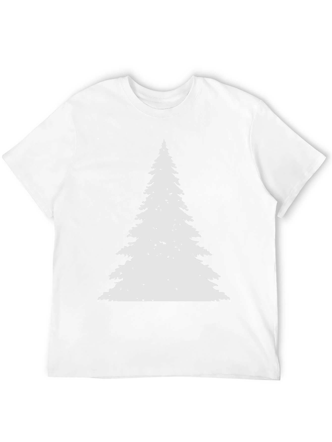 Christmas Tree Graphic Tee - Holiday Festive Style