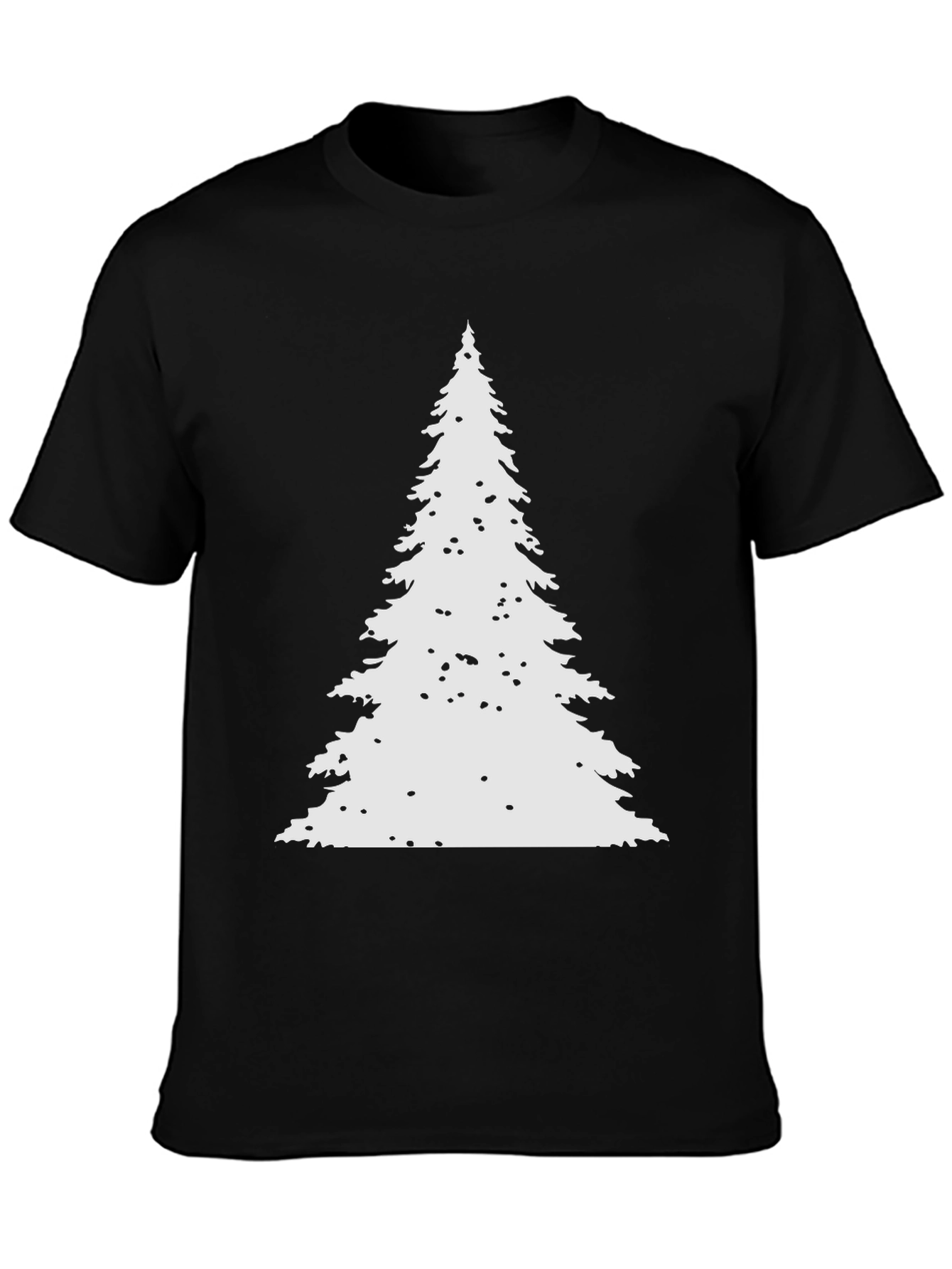Christmas Tree Graphic Tee - Holiday Festive Style