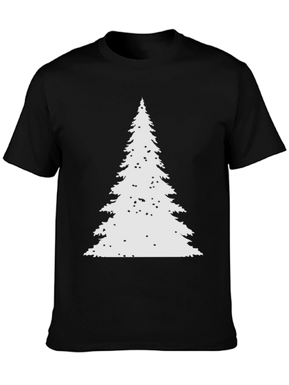 Christmas Tree Graphic Tee - Holiday Festive Style