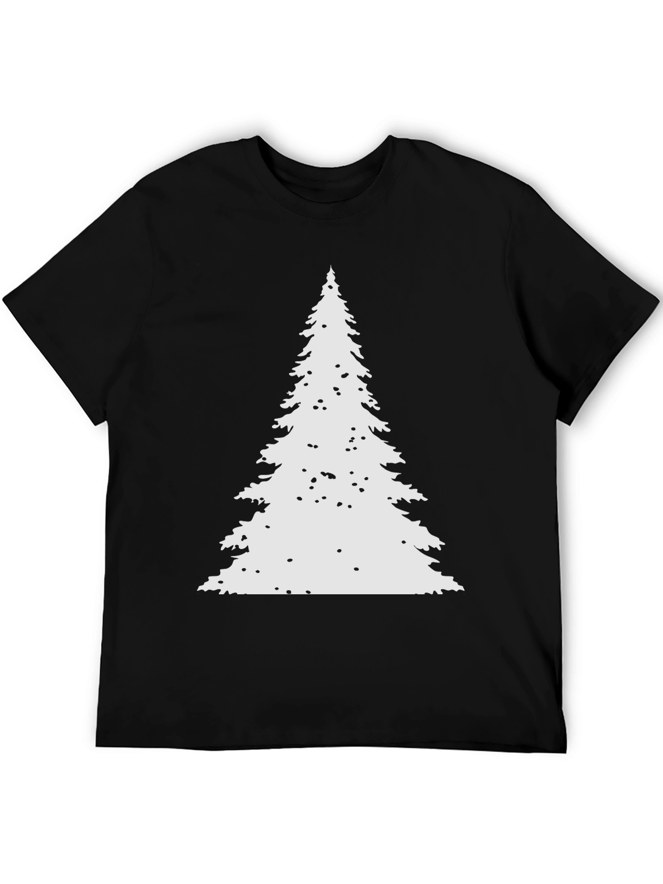 Christmas Tree Graphic Tee - Holiday Festive Style