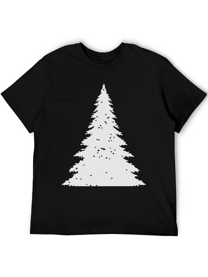 Christmas Tree Graphic Tee - Holiday Festive Style